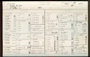 WPA household census for 351 W COLDEN AVENUE, Los Angeles County