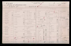 WPA household census for 1659 1/2 E 66TH STREET, Los Angeles County