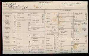 WPA household census for 445 N BEAUDRY AVE, Los Angeles