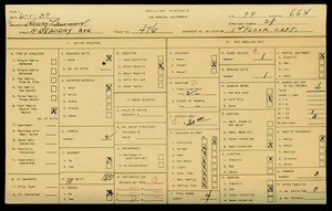 WPA household census for 476 N BEAUDRY AVE, Los Angeles