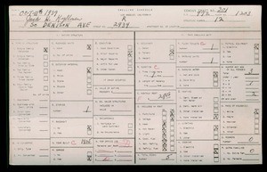 WPA household census for 2934 S DENISON AVENUE, Los Angeles County