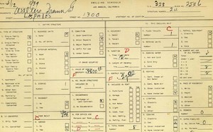 WPA household census for 1300 LOS PALOS, Los Angeles
