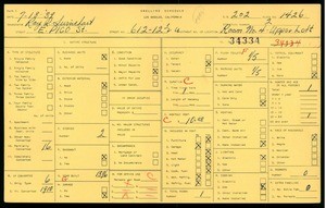 WPA household census for 612 EAST PICO STREET, Los Angeles