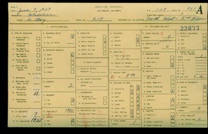 WPA household census for 219 S CLAY, Los Angeles