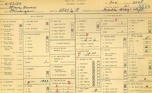 WPA household census for 2827 MICHIGAN, Los Angeles