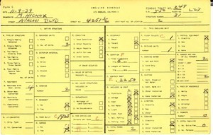 WPA household census for 4250 AVALON, Los Angeles