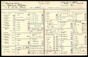 WPA household census for 235 EAST 111TH PLACE, Los Angeles County