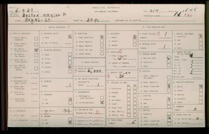 WPA household census for 3041 ROYAL ST, Los Angeles
