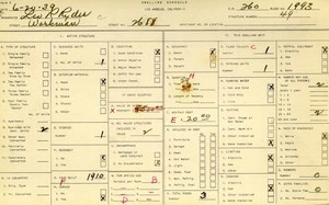 WPA household census for 2688 WORKMAN, Los Angeles
