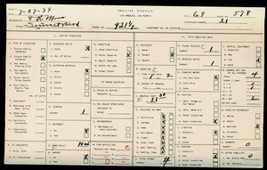 WPA household census for 931 1/2 SUNSET BLVD, Los Angeles