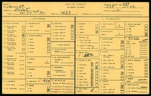WPA household census for 1433 W 52ND ST, Los Angeles County