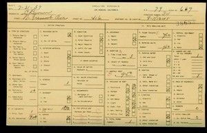 WPA household census for 416 N FREMONT, Los Angeles