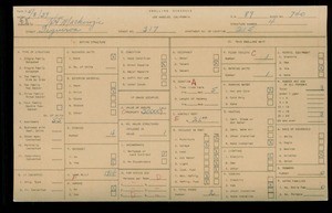 WPA household census for 317 N FIGUEROA, Los Angeles