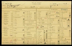 WPA household census for 1018 W 8TH, Los Angeles