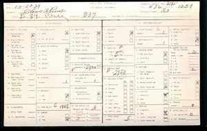 WPA household census for 337 E 84TH STREET, Los Angeles County