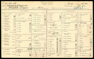 WPA household census for 1311 NEWTON ST, Los Angeles