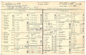 WPA household census for 477 WEST 115TH STREET, Los Angeles County