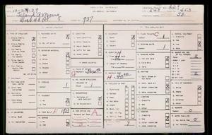 WPA household census for 937 W 48TH, Los Angeles County