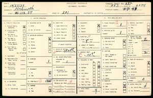 WPA household census for 201 WEST 112TH STREET, Los Angeles County