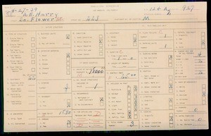 WPA household census for 223 S FLOWER, Los Angeles