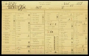 WPA household census for 1459 E 25TH STREET, Los Angeles