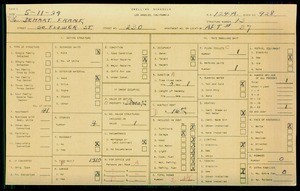 WPA household census for 230 S FLOWER ST, Los Angeles