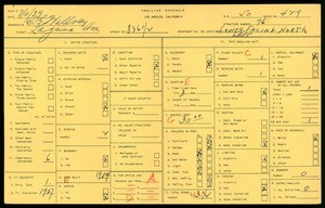 WPA household census for 836 1/2 LAGUNA AVE, Los Angeles