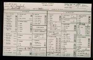 WPA household census for 11931 BEATRICE STREET, Los Angeles County