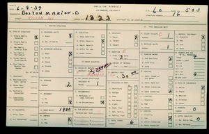 WPA household census for 1323 KELLAM AVENUE, Los Angeles