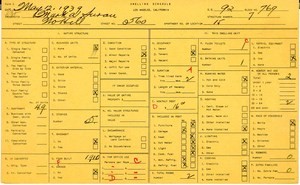 WPA household census for 560 N HILL, Los Angeles