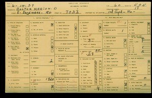 WPA household census for 703 EAST EDGEWARE ROAD, Los Angeles