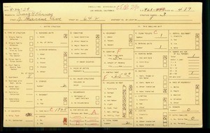 WPA household census for 642 N MARINE AVE, Los Angeles County