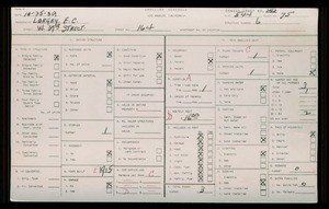 WPA household census for 164 W 37TH STREET, Los Angeles