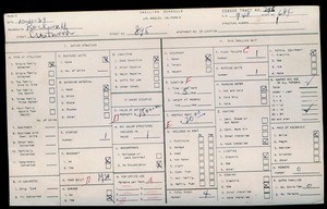 WPA household census for 895 W CRESTWOOD, Los Angeles County