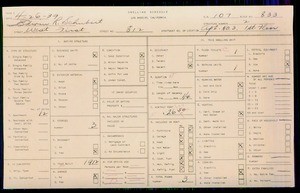WPA household census for 812 W 1ST ST, Los Angeles