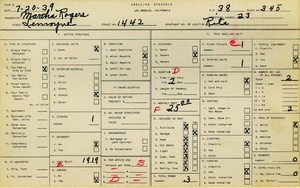 WPA household census for 1442 LEMOYNE, Los Angeles