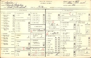 WPA household census for 1613 W 70TH ST, Los Angeles County