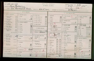 WPA household census for 4052 S VERMONT AVE, Los Angeles County