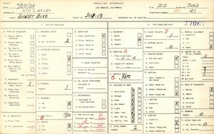 WPA household census for 3111-3113 SUNSET BLVD, Los Angeles