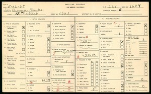 WPA household census for 1361 17TH ST, Los Angeles