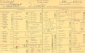 WPA household census for 2749 BOULDER, Los Angeles