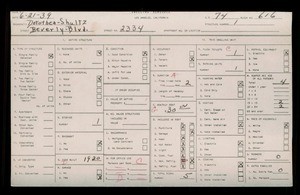 WPA household census for 2334 BEVERLY BLVD, Los Angeles