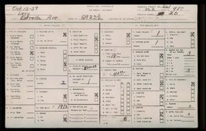 WPA household census for 6923 ESTRELLA AVE, Los Angeles County