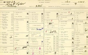 WPA household census for 2815 ALTURA, Los Angeles
