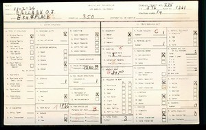WPA household census for 850 E 84TH STREET, Los Angeles County