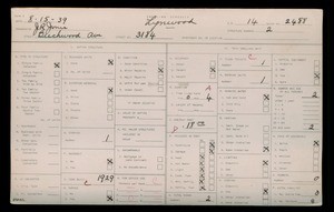 WPA household census for 3184 BEECHWOOD AVE, Lynwood, Los Angeles County