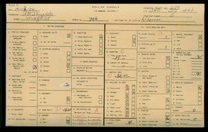 WPA household census for 706 W 48TH ST, Los Angeles County