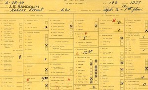 WPA household census for 621 KOHLER, Los Angeles