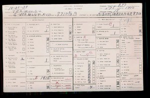 WPA household census for 8710 1/2 S VERMONT AVE, Los Angeles County