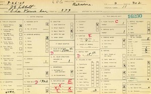 WPA household census for 379 S LA VERNE